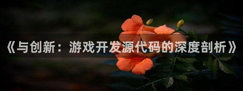 辉达娱乐2首页登录：《与创新：游戏开发源代码的深度剖析》