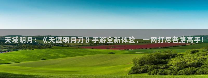辉达娱乐在线登录：天域明月：《天涯明月刀》手游全新体验，一网